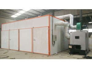 木材烘干機生產(chǎn)現(xiàn)場